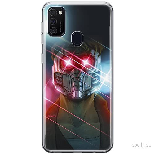 ERT GROUP mobiltelefonfodral för Samsung M21 originalt och officiellt licensierat Marvel mönster Star Lord 003 optimalt anpassad till formen på mobiltelefonen, fodral tillverkad av TPU plast 5903537837598