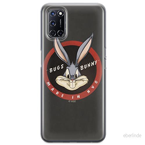 ERT GROUP mobiltelefonfodral för Oppo A92/ A72/ A52 originalt och officiellt licensierat Looney Tunes mönster Bugs 006 optimalt anpassad till formen på mobiltelefonen, fodral tillverkad av TPU plast 5903040205167