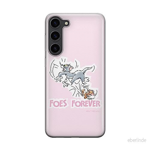 ERT GROUP mobiltelefonfodral för Samsung S23 PLUS originalt och officiellt licensierat Tom & Jerry mönster 010 optimalt anpassad till formen på mobiltelefonen, fodral tillverkad av TPU plast 5905511451684