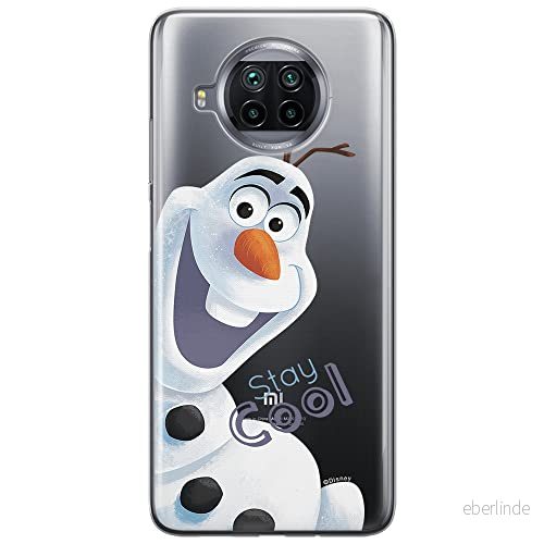 ERT GROUP mobiltelefonfodral för Xiaomi MI 10T LITE/REDMI NOTE 9 PRO 5G originalt och officiellt licensierat Disney mönster Olaf 001 anpassad till formen på mobiltelefonen, gedeeltelijk transparant 5903537159928