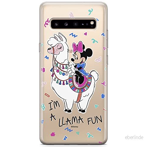 ERT GROUP Mobiltelefonskal för Samsung S10 5G original och officiellt licensierat Disney mönster Mimmi Musse 049 optimalt anpassad till mobiltelefonens form, delvis transparent 5904805504105