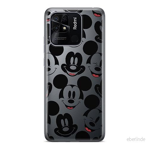 ERT GROUP mobiltelefonfodral för Xiaomi REDMI 10C originalt och officiellt licensierat Disney mönster Mickey 018 optimalt anpassad till formen på mobiltelefonen, gedeeltelijk transparant 5905511538606