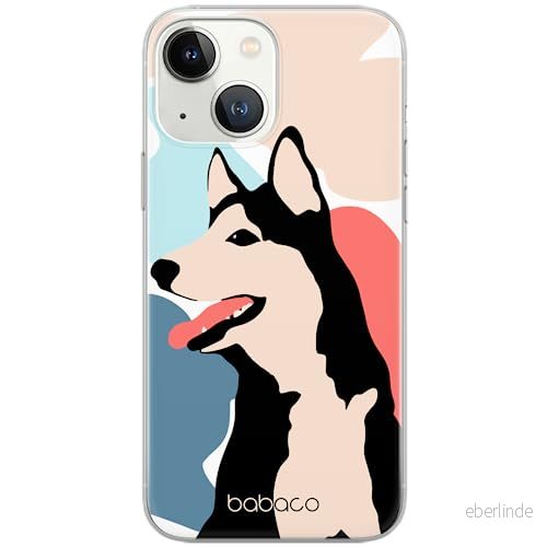 ERT GROUP mobiltelefonfodral för Iphone 13 originalt och officiellt licensierat Babaco mönster Dogs 001 optimalt anpassad till formen på mobiltelefonen, fodral tillverkad av TPU plast 5905131001665