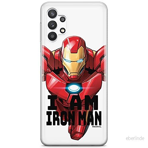 ERT GROUP mobiltelefonfodral för Samsung A32 5G originalt och officiellt licensierat Marvel mönster Iron Man 029 optimalt anpassad till formen på mobiltelefonen, fodral tillverkad av TPU plast 5904805146039