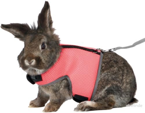 Trixie Soft harness with leash large rabbits 25 40 cm 1.20 m Assorted 4011905615141