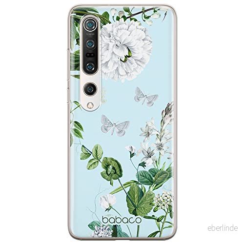 ERT GROUP mobiltelefonfodral för Xiaomi MI 10 / PRO originalt och officiellt licensierat Babaco mönster Flowers 030 anpassad till formen på mobiltelefonen, fodral tillverkad av TPU plast 5905131276407