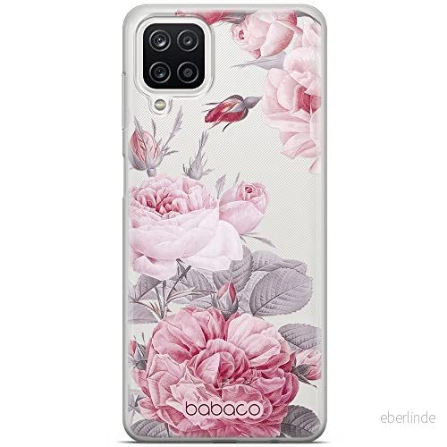 ERT GROUP mobiltelefonfodral för Samsung A12 / M12 F12 originalt och officiellt licensierat Babaco mönster Flowers 050 optimalt anpassad till formen på mobiltelefonen, gedeeltelijk transparant 5905131348265