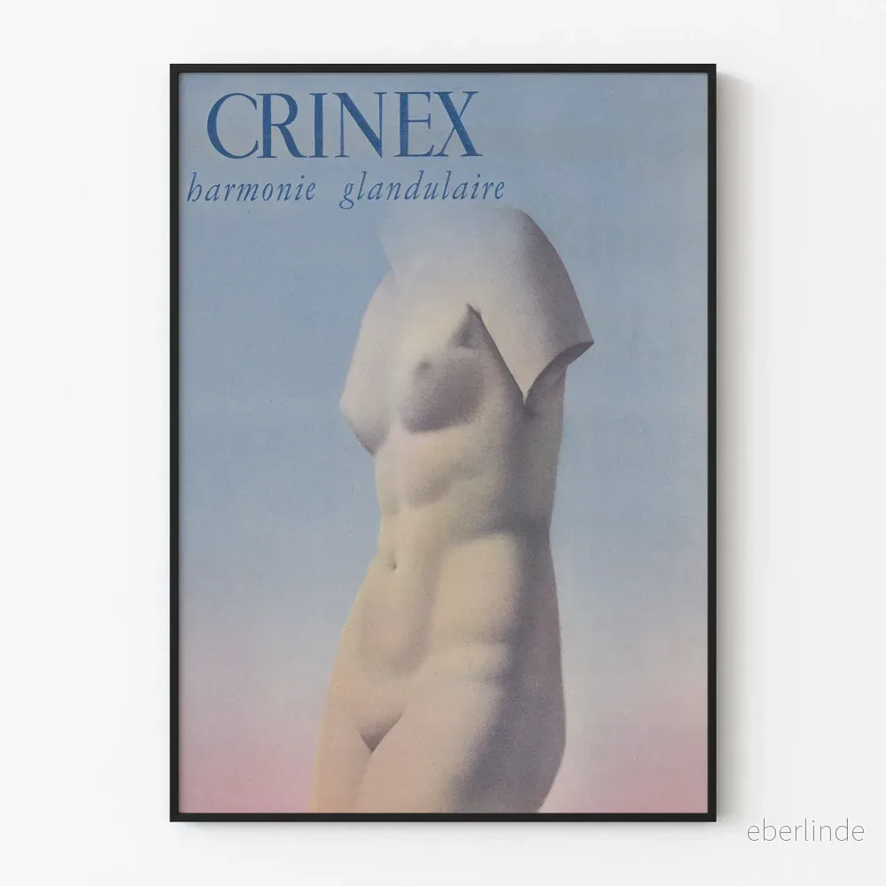 Väggdekorationsposter Crinex glandulär harmoni