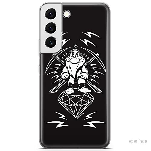 ERT GROUP mobiltelefonfodral för Samsung S22 originalt och officiellt licensierat Disney mönster Grumpy 001 optimalt anpassad till formen på mobiltelefonen, fodral tillverkad av TPU plast 5904805310089