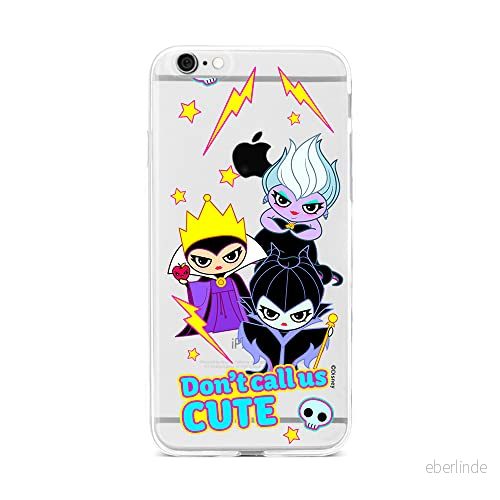 ERT GROUP mobiltelefonfodral för Iphone 6/6S originalt och officiellt licensierat Disney mönster Villains 003 optimalt anpassad till formen på mobiltelefonen, gedeeltelijk transparant 5905131376244