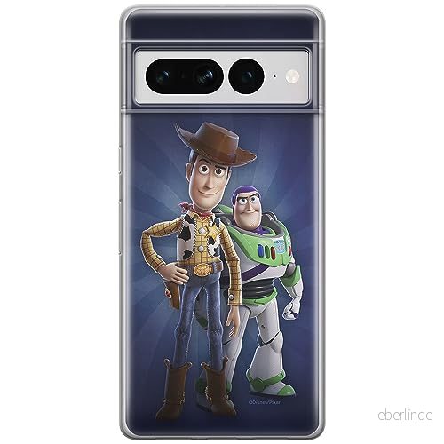ERT GROUP mobiltelefonfodral för Google PIXEL 7 PRO originalt och officiellt licensierat Disney mönster Toy Story 002 optimalt anpassad till formen på mobiltelefonen, fodral tillverkad av TPU plast 5905795181727