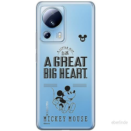 ERT GROUP mobiltelefonfodral för Xiaomi 13 LITE/CIVI 2 originalt och officiellt licensierat Disney mönster Mickey 006 optimalt anpassad till formen på mobiltelefonen, gedeeltelijk transparant 5905511931353
