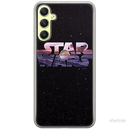 ERT GROUP mobiltelefonfodral för Samsung A34 5G originalt och officiellt licensierat Star Wars mönster 048 optimalt anpassad till formen på mobiltelefonen, fodral tillverkad av TPU plast 5905511779160