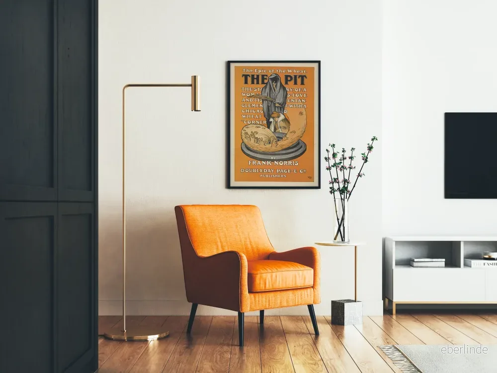 Vintageposter The Epic of the Wheat - The Pit av Frank Norris - Bild 2