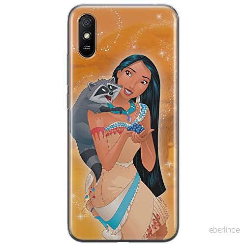 ERT GROUP mobiltelefonfodral för Xiaomi REDMI 9A originalt och officiellt licensierat Disney mönster Pocahontas and Meeko 001 anpassad till formen på mobiltelefonen, fodral tillverkad av TPU plast 5903040297209