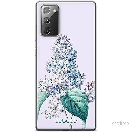 ERT GROUP mobiltelefonfodral för Samsung GALAXY NOTE 20 originalt och officiellt licensierat Babaco mönster Flowers 024 optimalt anpassad till formen på mobiltelefonen, fodral tillverkad av TPU plast 5905131252234