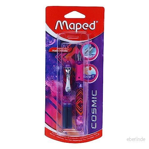 Maped Kosmisk reservoarpenna (rosa design) 3154142200136