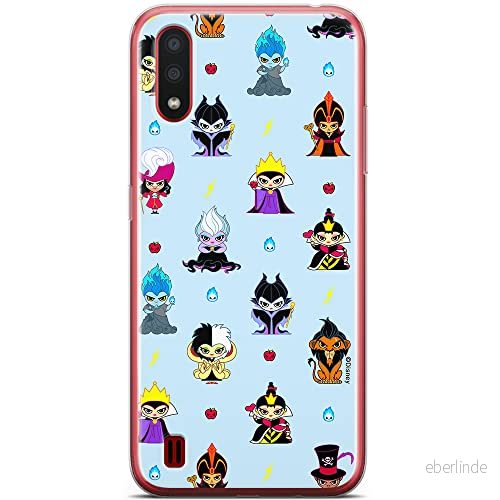 ERT GROUP mobiltelefonfodral för Samsung A01 originalt och officiellt licensierat Disney mönster Villains 007 optimalt anpassad till formen på mobiltelefonen, fodral tillverkad av TPU plast 5905131386250