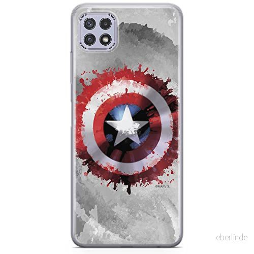 ERT GROUP mobiltelefonfodral för Samsung A22 5G originalt och officiellt licensierat Marvel mönster Captain America 019 optimalt anpassad till formen på mobiltelefonen, fodral tillverkad av TPU plast 5903932804256