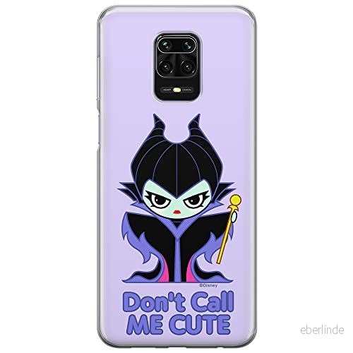 ERT GROUP mobiltelefonfodral för Xiaomi REDMI NOTE 9 PRO/ 9S originalt och officiellt licensierat Disney mönster Maleficent 003 anpassad till formen på mobiltelefonen, fodral tillverkad av TPU plast 5905131481641