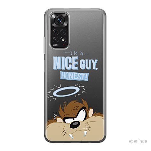 ERT GROUP mobiltelefonfodral för Xiaomi REDMI NOTE 11S 4G / 11 originalt och officiellt licensierat Looney Tunes mönster Tasmanian 003, gedeeltelijk transparant 5905511555481