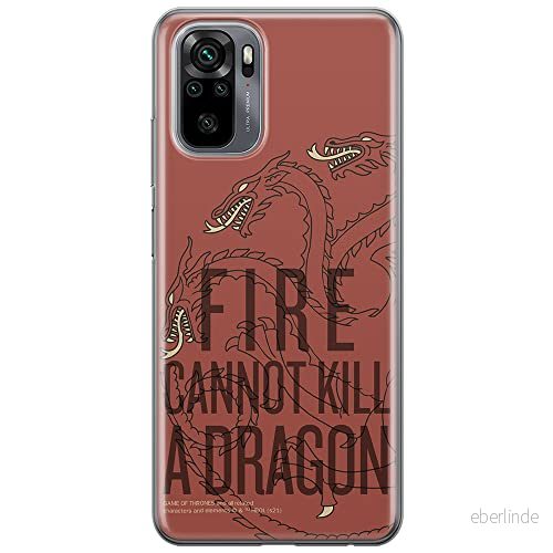 ERT GROUP mobiltelefonfodral för Xiaomi REDMI NOTE 10/ 10S originalt och officiellt licensierat Game od Thrones mönster of 015, fodral tillverkad av TPU plast 5903932685169