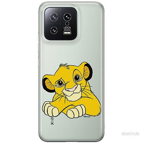 ERT GROUP mobiltelefonfodral för Xiaomi 13 originalt och officiellt licensierat Disney mönster Simba & Friends 009 optimalt anpassad till formen på mobiltelefonen, gedeeltelijk transparant 5905511906511