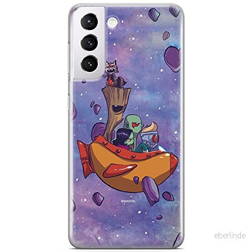 ERT GROUP mobiltelefonfodral för Samsung S21 originalt och officiellt licensierat Marvel mönster Guardians of the Galaxy 010 anpassad till formen på mobiltelefonen, fodral tillverkad av TPU plast 5903932376920