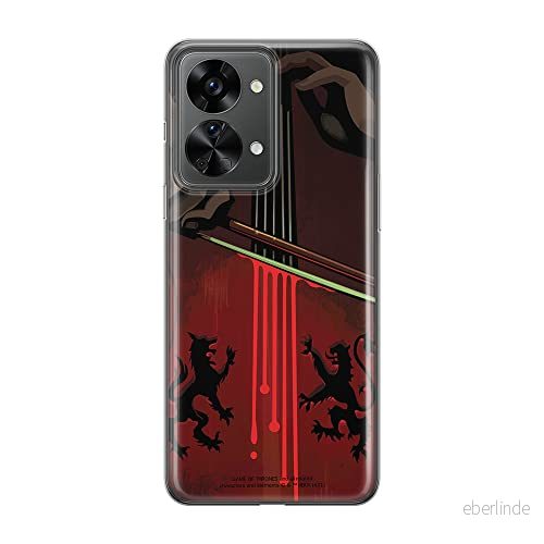 ERT GROUP mobiltelefonfodral för Oneplus NORD 2T 5G originalt och officiellt licensierat Game of Thrones mönster 005 optimalt anpassad till formen på mobiltelefonen, fodral tillverkad av TPU plast 5905511262921