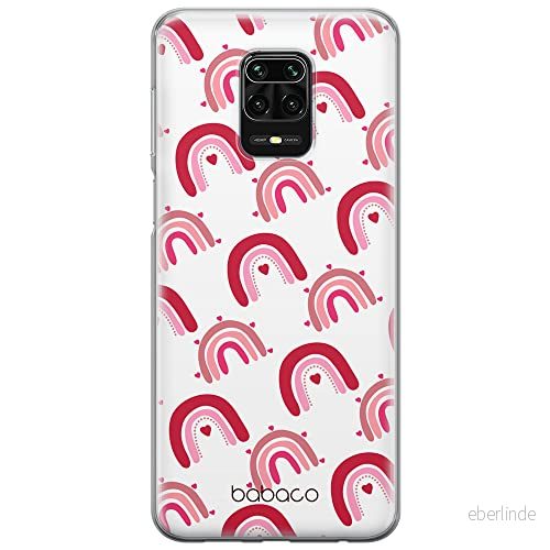 ERT GROUP mobiltelefonfodral för Xiaomi REDMI NOTE 9 PRO/ 9S originalt och officiellt licensierat Babaco mönster Rainbow 001 optimalt anpassad till formen på mobiltelefonen, gedeeltelijk transparant 5904805040146