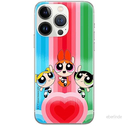 ERT GROUP mobiltelefonfodral för Iphone 13 PRO MAX originalt och officiellt licensierat The Powerpuff Girls mönster 036, fodral tillverkad av TPU plast 5905511981082