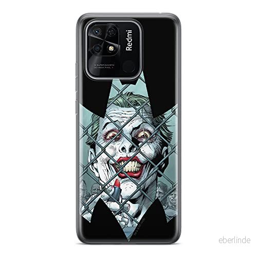 ERT GROUP mobiltelefonfodral för Xiaomi REDMI 10C originalt och officiellt licensierat DC mönster Joker 009 optimalt anpassad till formen på mobiltelefonen, fodral tillverkad av TPU plast 5905511537494