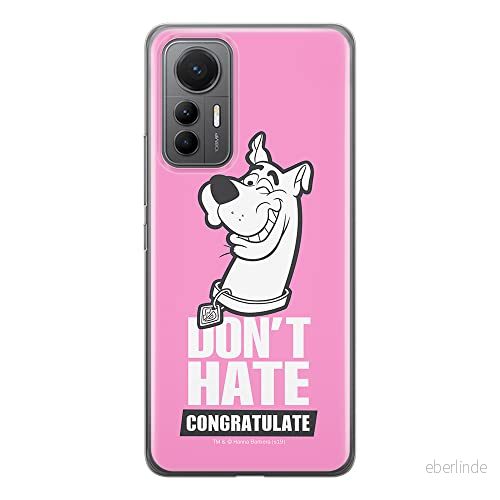 ERT GROUP mobiltelefonfodral för Xiaomi 12 LITE originalt och officiellt licensierat Scooby Doo mönster 011 optimalt anpassad till formen på mobiltelefonen, fodral tillverkad av TPU plast 5905511498832