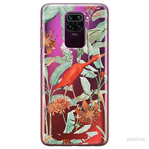 ERT GROUP mobiltelefonfodral för Xiaomi REDMI NOTE 9 originalt och officiellt licensierat Babaco mönster Flowers 049 optimalt anpassad till formen på mobiltelefonen, gedeeltelijk transparant 5905131342874
