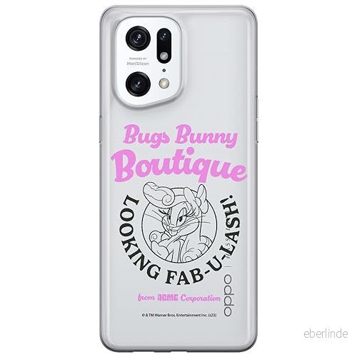 ERT GROUP mobiltelefonfodral för Oppo FIND X5 PRO originalt och officiellt licensierat Looney Tunes mönster Lola 011 optimalt anpassad till formen på mobiltelefonen, gedeeltelijk transparant 5905795075668