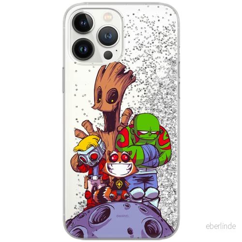 ERT GROUP mobiltelefonfodral för Apple Iphone 12 PRO MAX originalt och officiellt licensierat Marvel mönster Guardians of the Galaxy 017, med glitter overflow effekt 5903040386712