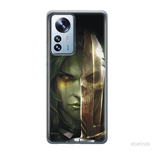 ERT GROUP mobiltelefonfodral för Xiaomi 12 / 12X originalt och officiellt licensierat Marvel mönster Gamora 002 optimalt anpassad till formen på mobiltelefonen, fodral tillverkad av TPU plast 5905511478223