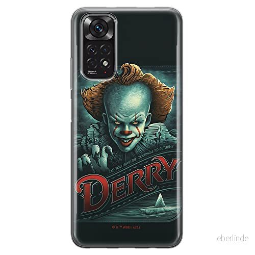 ERT GROUP mobiltelefonfodral för Xiaomi REDMI 10 originalt och officiellt licensierat Horror mönster It 021 anpassad till formen på mobiltelefonen, fodral tillverkad av TPU plast 5905511002640