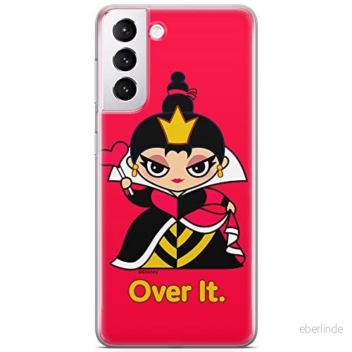 ERT GROUP mobiltelefonfodral för Samsung S21 PLUS originalt och officiellt licensierat Disney mönster Queen of Hearts 001 anpassad till formen på mobiltelefonen, fodral tillverkad av TPU plast 5905131431721