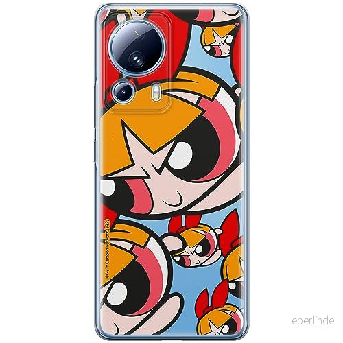 ERT GROUP mobiltelefonfodral för Xiaomi 13 LITE/CIVI 2 originalt och officiellt licensierat The Powerpuff Girls mönster 010 optimalt anpassad till formen på mobiltelefonen, gedeeltelijk transparant 5905511960216
