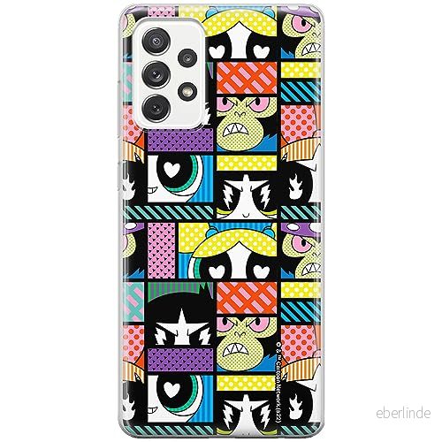 ERT GROUP mobiltelefonfodral för Samsung A73 5G originalt och officiellt licensierat The Powerpuff Girls mönster 027, fodral tillverkad av TPU plast 5905511972059