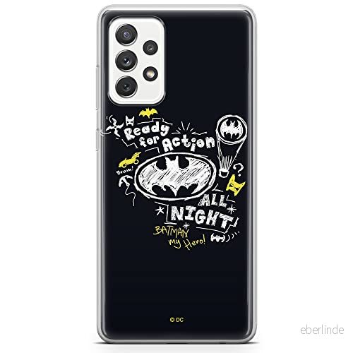 ERT GROUP mobiltelefonfodral för Samsung A33 5G originalt och officiellt licensierat DC mönster Batman 014 optimalt anpassad till formen på mobiltelefonen, fodral tillverkad av TPU plast 5904805345548