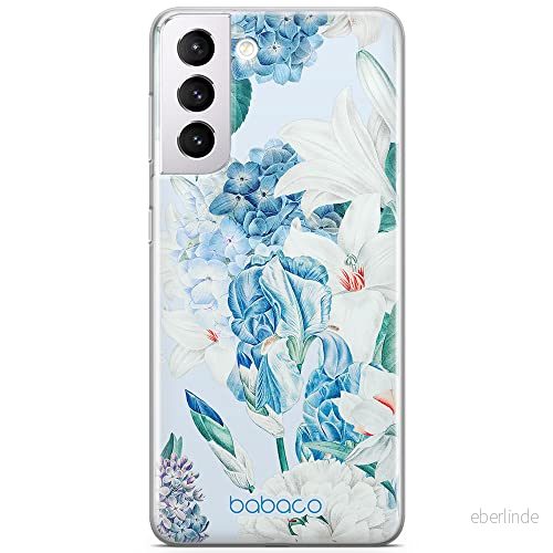 ERT GROUP mobiltelefonfodral för Samsung S21 PLUS originalt och officiellt licensierat Babaco mönster Flowers 026 optimalt anpassad till formen på mobiltelefonen, fodral tillverkad av TPU plast 5905131260505