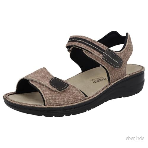 Berkemann dam Leni sandal, Begagnad beige, 42 2/3 EU 4049261924195