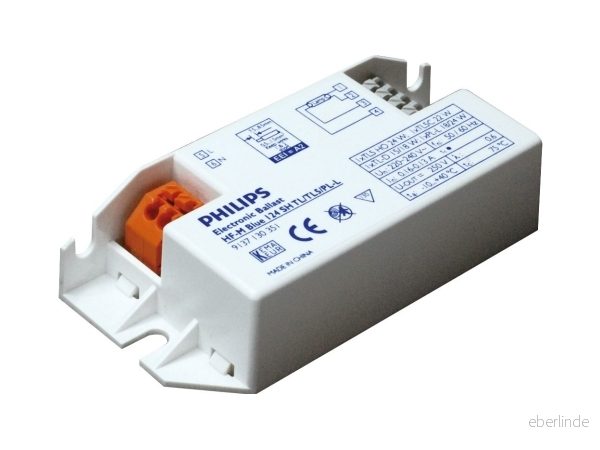 Philips HF M BLUE 124 SH TL/TL5/PL L 230 240V, Ballast, Vit, 24 W, 240 V, 50 60 hz, 40 g 8711500536389 Philips HF M BLUE 124 SH TL/TL5/PL L 230 240V, Ballast, Vit, 24 W, 240 V, 50 60 hz, 40 g 8711500536389