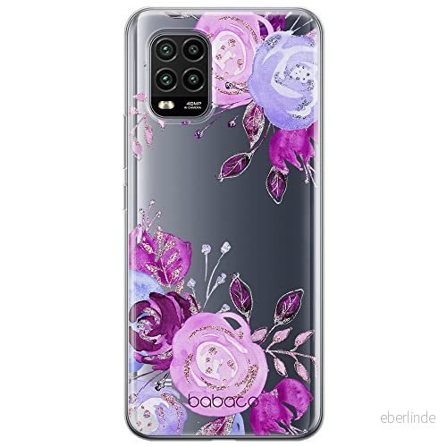 ERT GROUP mobiltelefonfodral för Xiaomi MI 10 LITE originalt och officiellt licensierat Babaco mönster Flowers 005 optimalt anpassad till formen på mobiltelefonen, gedeeltelijk transparant 5904805386886