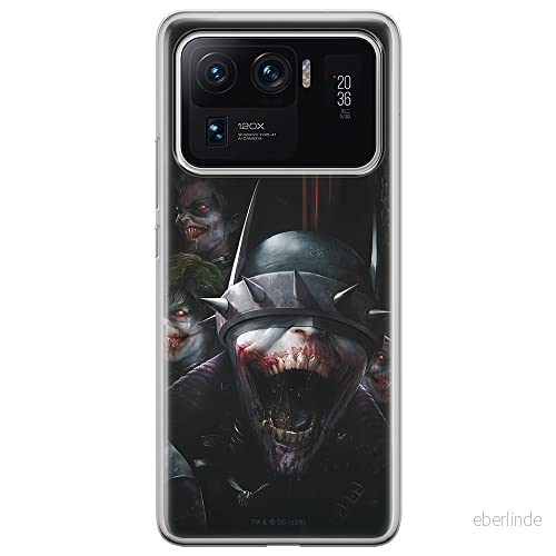 ERT GROUP mobiltelefonfodral för Xiaomi MI 11 ULTRA originalt och officiellt licensierat DC mönster Batman Who Laughs 003 anpassad till formen på mobiltelefonen, fodral tillverkad av TPU plast 5903932711660