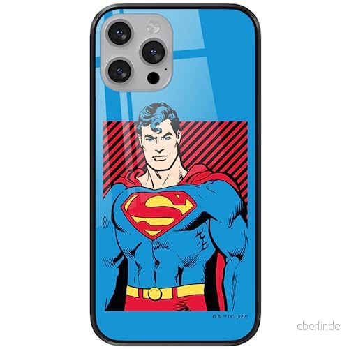 ERT GROUP mobiltelefonfodral för Apple Iphone 13 originalt och officiellt licensierat DC mönster Superman 029 tillverkad av härdat glas, skyddsfodral 5905131570383