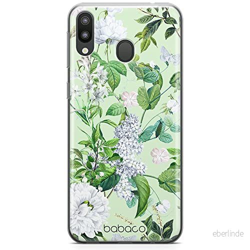ERT GROUP mobiltelefonfodral för Samsung M20 originalt och officiellt licensierat Babaco mönster Flowers 038 optimalt anpassad till formen på mobiltelefonen, fodral tillverkad av TPU plast 5905131303516