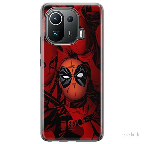 ERT GROUP mobiltelefonfodral för Xiaomi MI 11 PRO originalt och officiellt licensierat Marvel mönster Deadpool 001 optimalt anpassad till formen på mobiltelefonen, fodral tillverkad av TPU plast 5903932719789